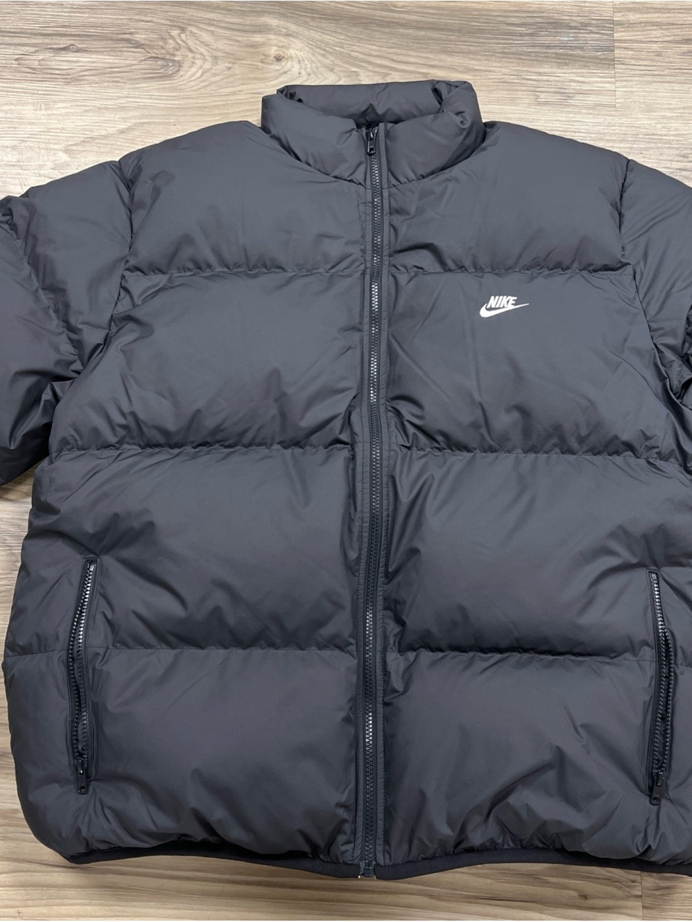 Nike Sportswear Club Therma-FIT Down Puffer Jacket Black Men's XL IB2975-010 NWT